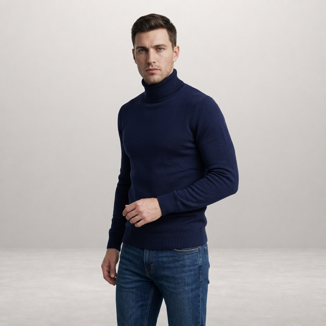 Nolan – Classic turtleneck with a refined fit