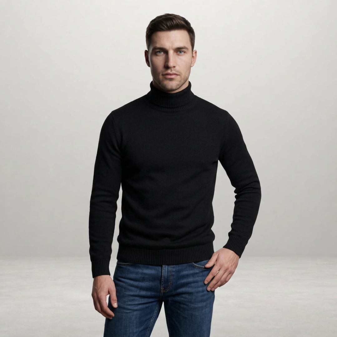 Nolan – Classic turtleneck with a refined fit