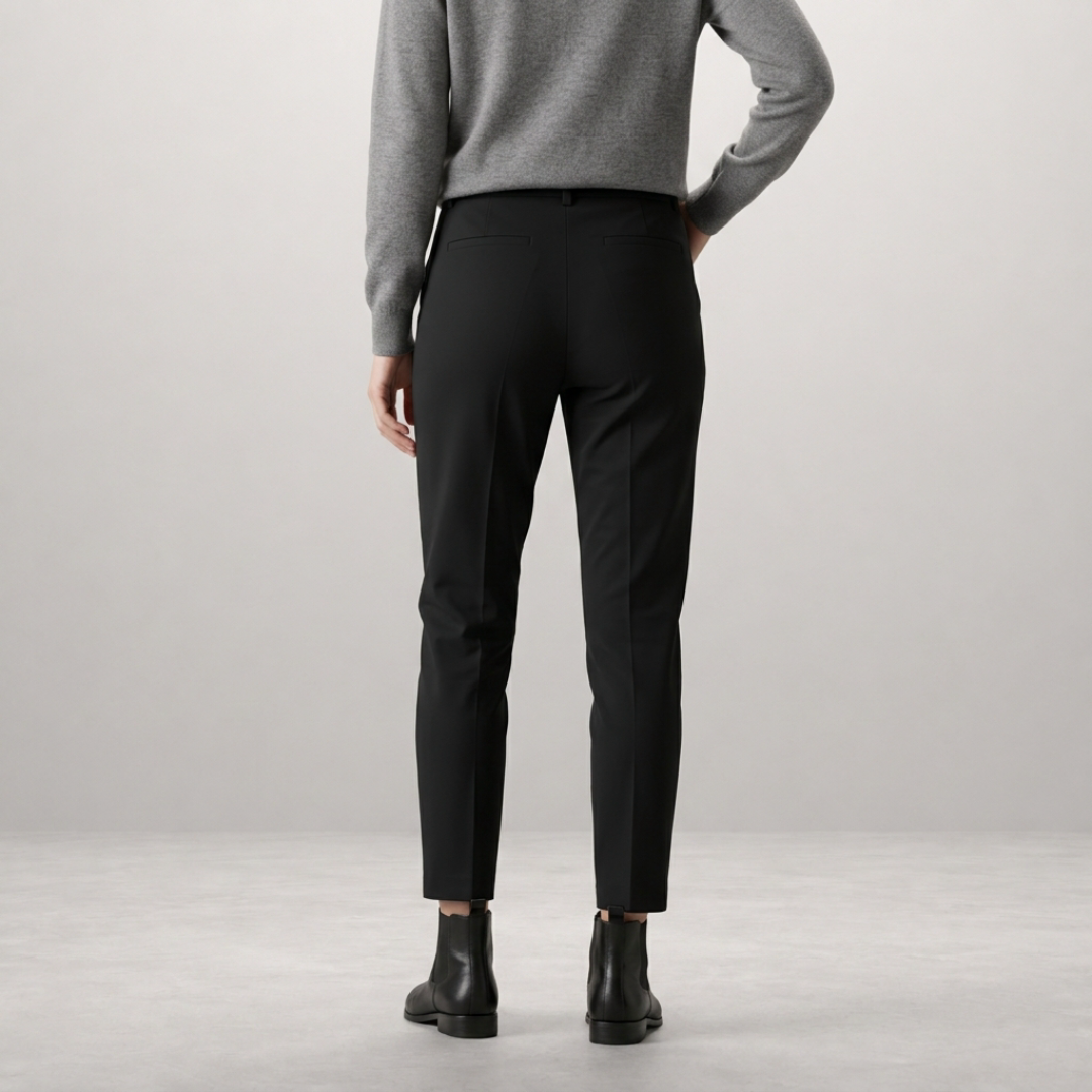 Nolan – High-waisted tailored trousers with effortless contemporary elegance