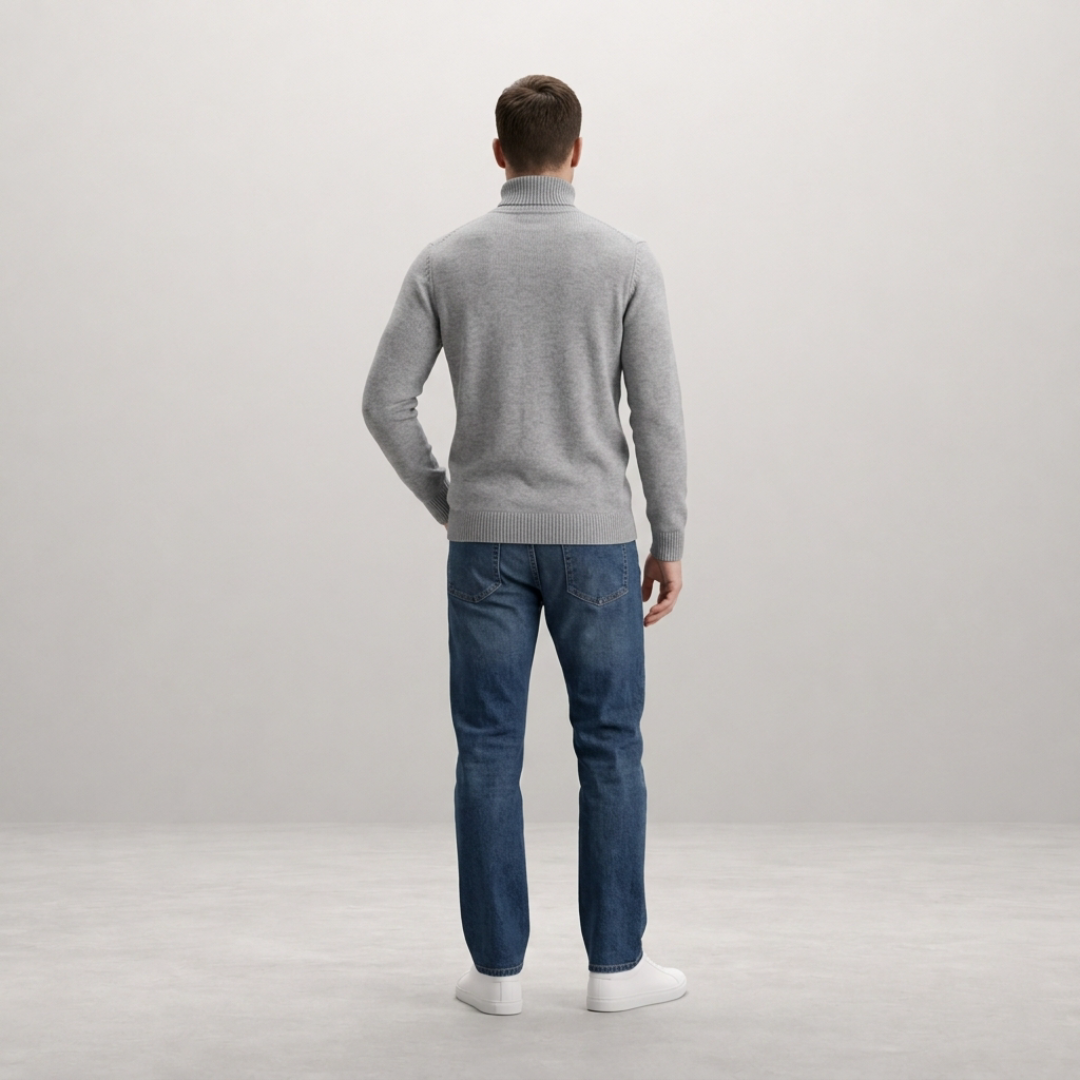 Nolan – Classic turtleneck with a refined fit