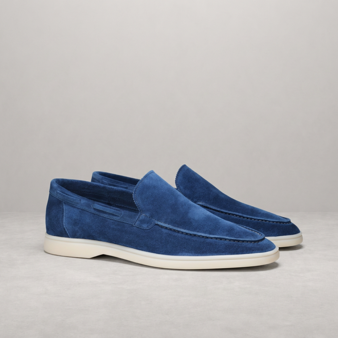 Carter – Premium suede slip-on loafers with lightweight comfort